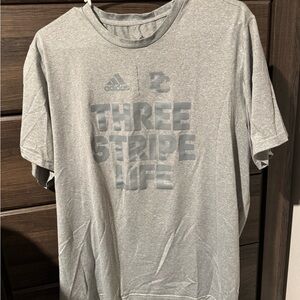 Presbyterian College Adidas Three Stripe Life T-Shirt